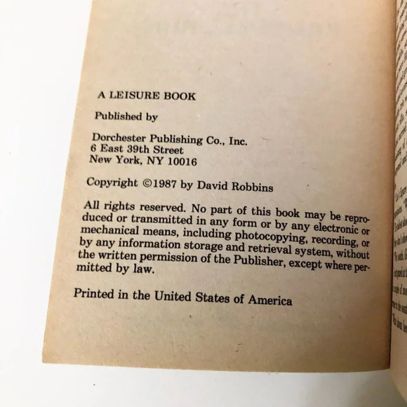 Vtg David Robbins Endworld The Kalispell Run and Tom Obedlam Robert Silverberg - Picture 9 of 16